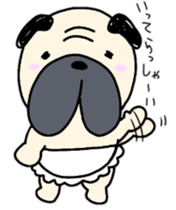 pugggggggg sticker #9681048