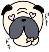 pugggggggg sticker #9681057