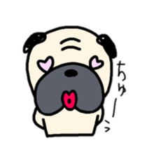 pugggggggg sticker #9681058