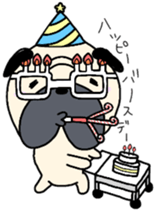 pugggggggg sticker #9681069