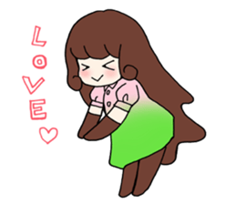 water bears girls strongest! sticker #9681492