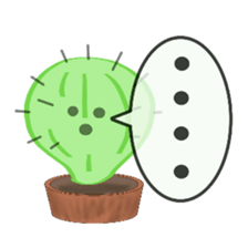 Question full of cactus sticker #9681516