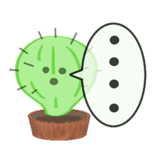 Question full of cactus sticker #9681516