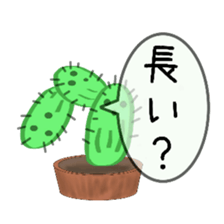 Question full of cactus sticker #9681530