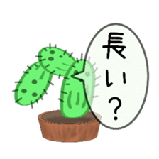 Question full of cactus sticker #9681530