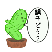 Question full of cactus sticker #9681549