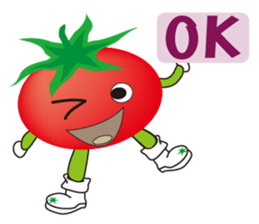 Boy tomato sticker #9681960