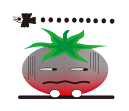 Boy tomato sticker #9681963