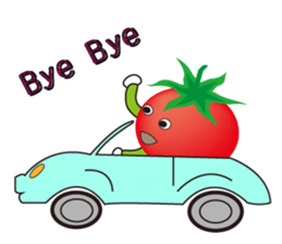 Boy tomato sticker #9681968