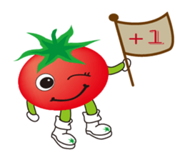 Boy tomato sticker #9681973