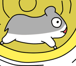 Popular funny cute:Hamsters CHU CHU sticker #9682032