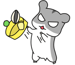 Popular funny cute:Hamsters CHU CHU sticker #9682054