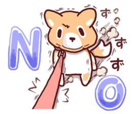 Warm fuzzy dog 2 sticker #9682597