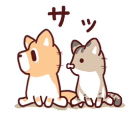 Warm fuzzy dog 2 sticker #9682598