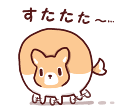 Warm fuzzy dog 2 sticker #9682599