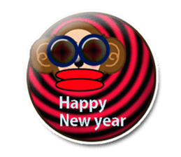 PRISCILLA!monkeys2-1 sticker #9683004