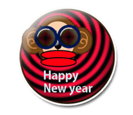 PRISCILLA!monkeys2-1 sticker #9683004