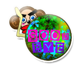 PRISCILLA!monkeys2-1 sticker #9683009