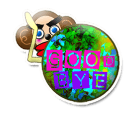 PRISCILLA!monkeys2-1 sticker #9683009