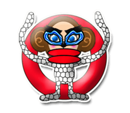 PRISCILLA!monkeys2-1 sticker #9683010