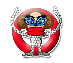 PRISCILLA!monkeys2-1 sticker #9683010
