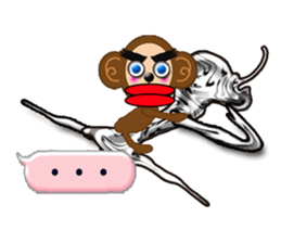 PRISCILLA!monkeys2-1 sticker #9683015