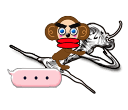 PRISCILLA!monkeys2-1 sticker #9683015