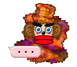 PRISCILLA!monkeys2-1 sticker #9683026