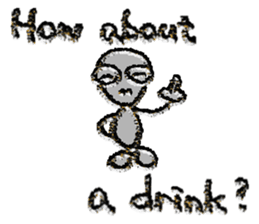 Hello, earthlings!(English ver.) sticker #9683143