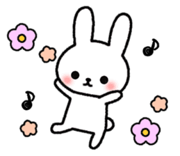 Frequently used reactions Rabbit sticker #9683757