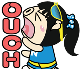 The story of the name sticker #9684198