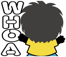 The story of the name sticker #9684205