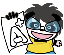 The story of the name sticker #9684213