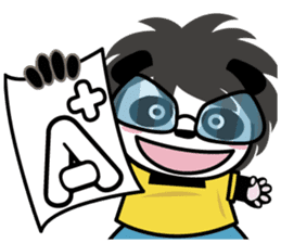 The story of the name sticker #9684213