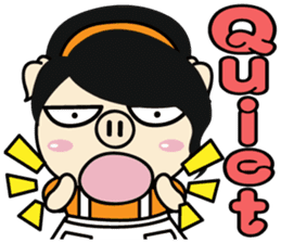 The story of the name sticker #9684215