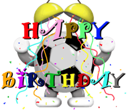 The ball is a friend ver.8 sticker #9684245