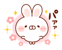 Rabbit to snuggle up to sticker #9684347