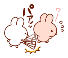Rabbit to snuggle up to sticker #9684362