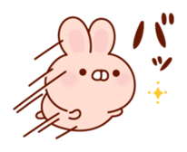 Rabbit to snuggle up to sticker #9684376