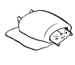 Hysterical Cat sticker #9684786