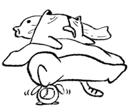 Hysterical Cat sticker #9684788