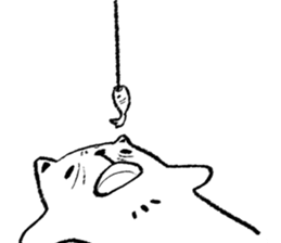 Hysterical Cat sticker #9684792