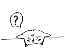 Hysterical Cat sticker #9684794