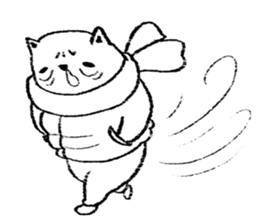 Hysterical Cat sticker #9684795