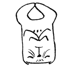 Hysterical Cat sticker #9684807