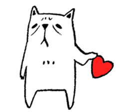 Hysterical Cat sticker #9684815