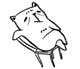 Hysterical Cat sticker #9684818