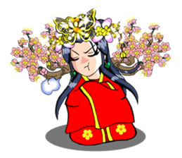 mei hua sticker #9685387