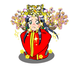 mei hua sticker #9685402
