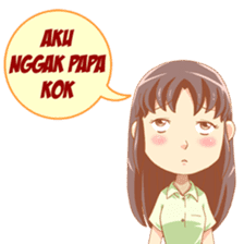 Cewek Sensi sticker #9686664